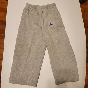 4T Jordan Light Gray Fleece Sweatpants